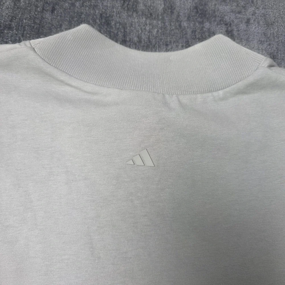 Adidas Basketball Sleeveless T Shirt Mens XL Metallic Gray Athletic Cutoff Top